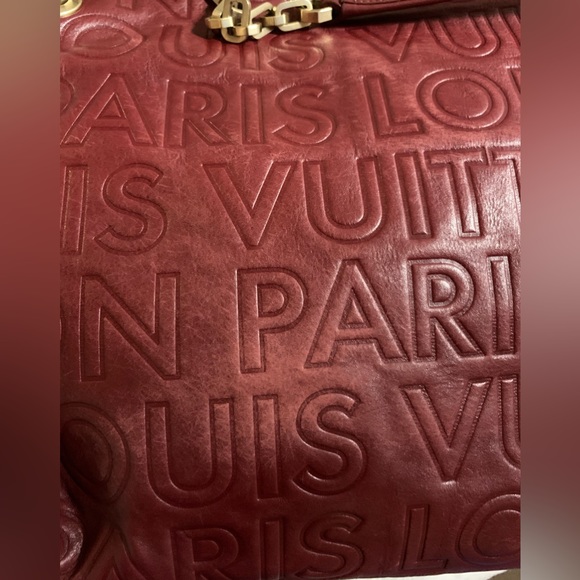 Authentic Rare LV Automne - Hiver 2008 Collection Burgandy - Picture 15 of 16